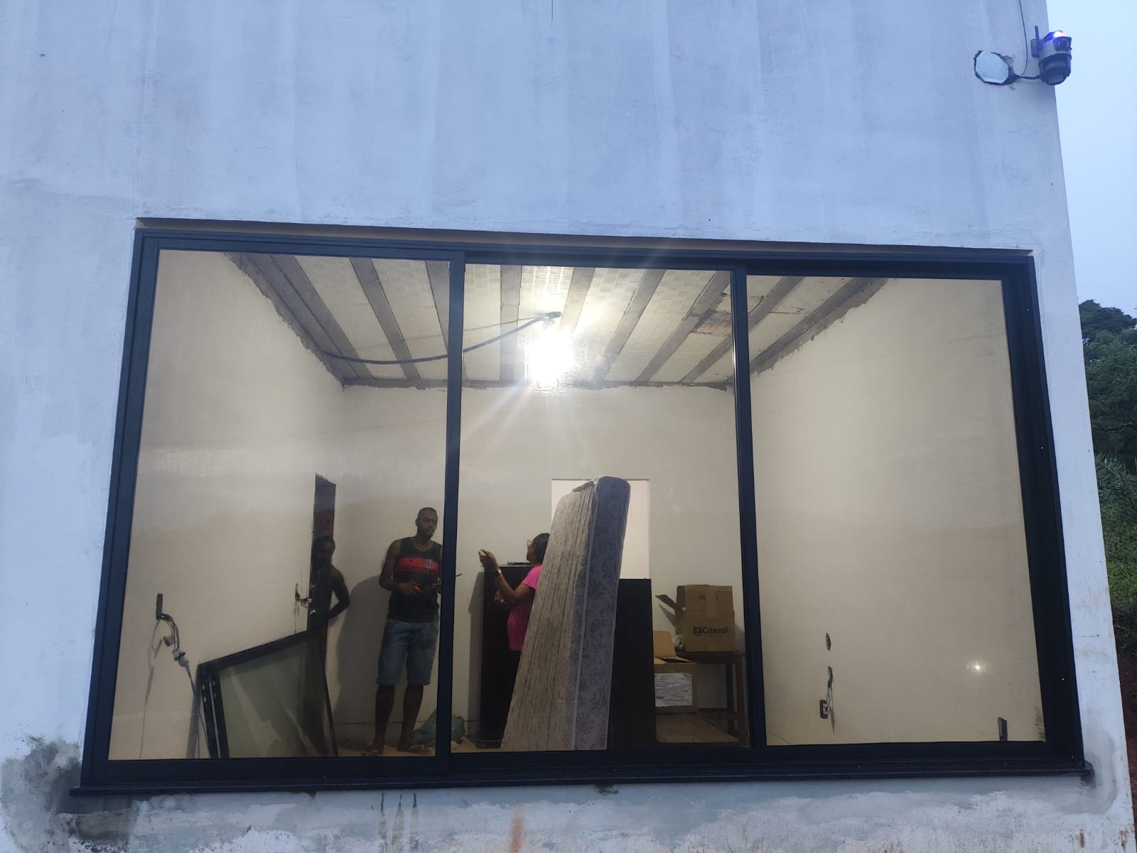 Fachada em pele de vidro moderna